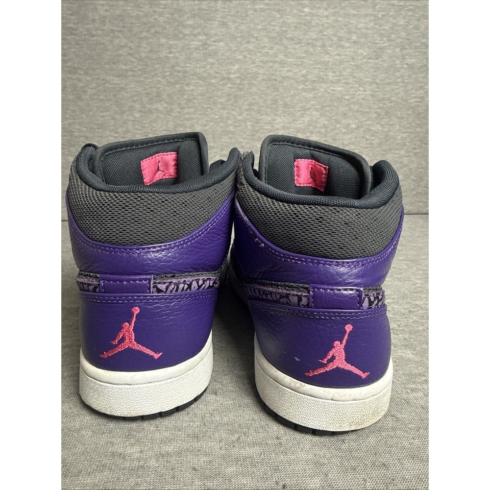 Nike Air Jordan 1 Phat Anthracite Black Club Purple Spark Men Sz 9.5 364770 025 - Picture 5 of 10